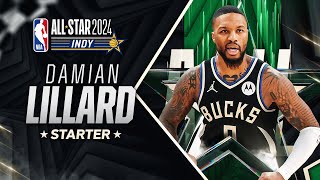 Best Plays From NBA AllStar Starter Damian Lillard  202324 NBA Season [upl. by Rfinnej544]