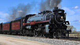 Canadian Pacific 2816 Steam Train  The Final Spike Tour [upl. by Cai]