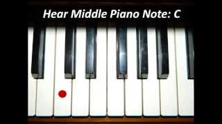 Hear Piano Note  Middle C [upl. by Lancey]