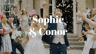 Sophie and Conor  Saltmarshe Hall  Wedding Highlights Film [upl. by Enytsirhc]