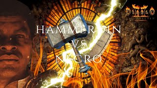 D2R PVP  Hammerdin vs Necro 2 Asia [upl. by Cindra]