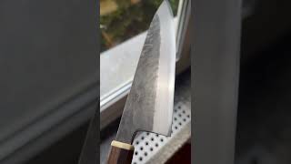 Morihei Hisamoto extra height Gyuto japaneseknives knife [upl. by Lletnahc]