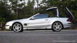 Mercedes BENZ SL500 AMG HARD TOP OPEN amp CLOSE [upl. by Eimoan]