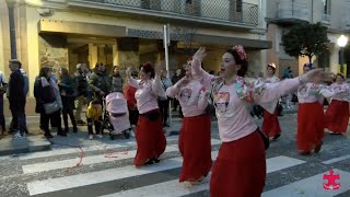 Carnestoltes de Gironella Rua 2024 [upl. by Afatsuom]