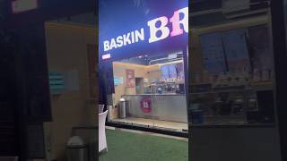 Baskin robbins 🍦 Icecream lovers  my cravings😋 mini vlog icecream baskinrobbins shorts [upl. by Adirf]