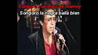 Karaoke Hector Lavoe Songoro Cosongo [upl. by Aleahs]