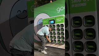 Gogoro Battery Swapping pradeeponwheels electricvehicle [upl. by Friedrich934]