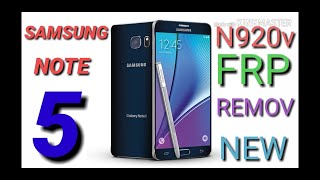 Smsung note 5 frp n920v frplock remov google bypass [upl. by Rosenblum]