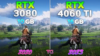 RTX 4060 Ti 16GB vs RTX 3080 10GB  Test in 8 Games  DLSS3 [upl. by Siward464]