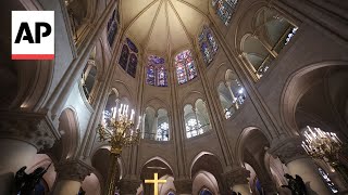 Take a look inside Notre Dame Cathedral 5 years after fire [upl. by Marko]