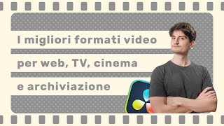 Come esportare per Web archiviazione TV e cinema con DaVinci Resolve [upl. by Wolf80]