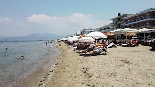 Perea Beach Thessaloniki Greece July 2021 [upl. by Attenaj]