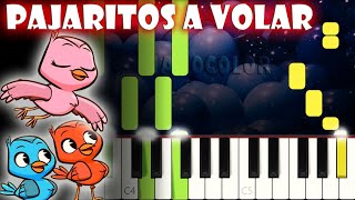 Pajaritos a Volar  Piano Cover  Tutorial  Karaoke [upl. by Hurwitz]