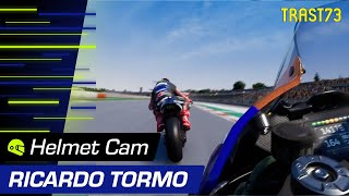 2023 MotoGP eSport  Circuit Ricardo Tormo  Helmet Cam [upl. by Newob]