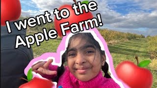 Come with Abeeha to the Apple Farm🍎 [upl. by Aylatan691]