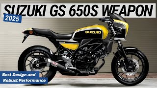 2025 SUZUKI GS 650S Weapon  Best Design and Robust Performance [upl. by Rebeh]