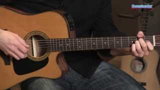 Takamine GD30CE Dreadnought Cutaway Acousticelectric Guitar Demo  Sweetwater Sound [upl. by Kary]