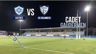 Castres Olympique vs US Colomiers cadet Gaudermen [upl. by Ahsead]