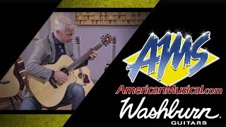 Washburn Comfort Series G20SCE Demo  American Musical Supply [upl. by Nilyam]