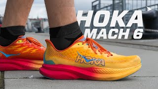 Review Hoka Mach 6  Fast and Smooth [upl. by Clite]