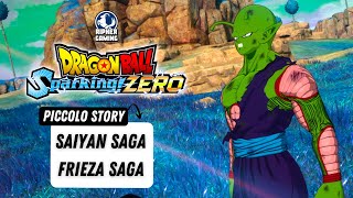 Dragon Ball Sparking Zero  Piccolo Story Saiyan Saga Frieza Saga  PC 60fps [upl. by Talbot]