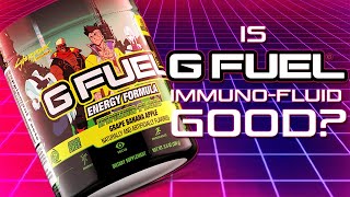 IS IT GOOD  GFUEL ImmunoFluid Review [upl. by Lonni]