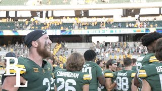 Baylor football runs over Oklahoma State on Homecoming 3828 [upl. by Rey]