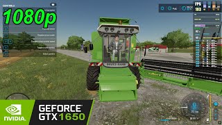 GTX 1650  Farming Simulator 22  1080p [upl. by Heater]