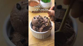 Chocolate ice cream without whipping cream and condensed milkIce icecream viral icecreamrecipe [upl. by Nevs]