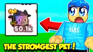 I GOT THE STRONGEST PET IN PET SIMULATOR 99 AND REBIRTHED TWICE [upl. by Jefferey]