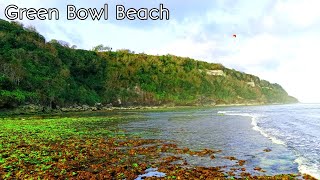 Looking for crabs and fish on green bowl beach [upl. by Einttirb870]