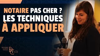 3 techniques pour diminuer les frais de notaire en Belgique [upl. by Eniwtna]