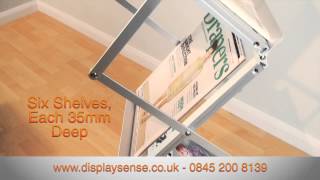 Setting Up a Portable Brochure Display Stand [upl. by Beitris]