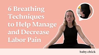 Breathing Techniques to Manage and Decrease Labor Pain [upl. by Abbotsun697]