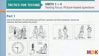 Tactics for Listening Third Edition Basic Test 1 [upl. by Asirac]