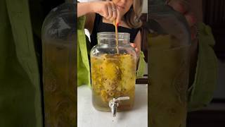 making Tepache 🇲🇽 recipe shorts [upl. by Barbur]