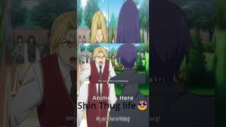 Wisemans Grandchild  Shin Thug life 😎  Anime is Here [upl. by Artened]