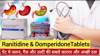 Ranitidine hydrochloride and domperidone tablets  ranitidine and domperidone tablets uses [upl. by Atnoid]