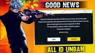 2024 NEW FREE FIRE ID UNBAN TRICK FREE FIRE ID SUSPENDED SOLVE freefireindia KGGAMER1 [upl. by Larissa]