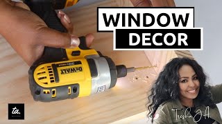 Try This EASY DIY To Enhance Your Windows  Create An Upholstered Cornice Board [upl. by Neenwahs]