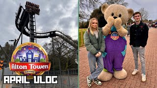 ALTON TOWERS VLOG APRIL 2024  LOVELY SPRING DAY OUT [upl. by Fleming413]