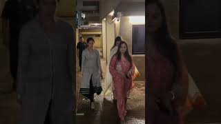 Alvira Khan Agnihotri Leave For Malaika Arora Father House [upl. by Naihr843]