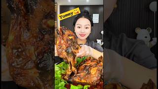 eating two whole goat heads daily chinesecuisine sort mukbang sortedfood yummy eattingshow [upl. by Marylynne]