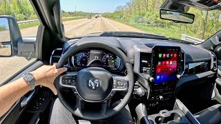 2025 RAM 1500 Crew Cab Laramie 4x4  POV First Driving Impressions [upl. by Ilke]