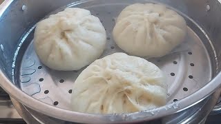 SIOPAO CHICKEN ASADO how to make Siopao Dough Recipe Steamed Buns Part2 [upl. by Echo997]