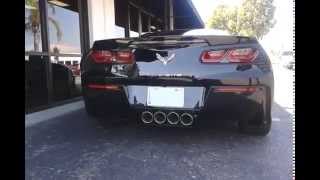 Borla Exhaust on a C7 2014 Corvette [upl. by Gora347]