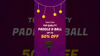 Diwali just got better for picklers😉Get upto 50 off on your favourite Pickleball brands [upl. by Waylin987]