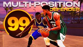 MULTIPOSITION DEFENDER BUILD is OVERPOWERED in NBA 2K21 SUPER RARE [upl. by Coates]