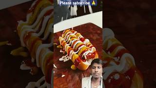 food recipe hotdog cooking veghotdog cheese shorts 😋😋😋trending youtube videos [upl. by Nue517]