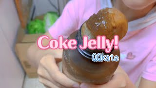 How to make frozen coke bottle jelly with two ingredients Suitable for children [upl. by Fleece]